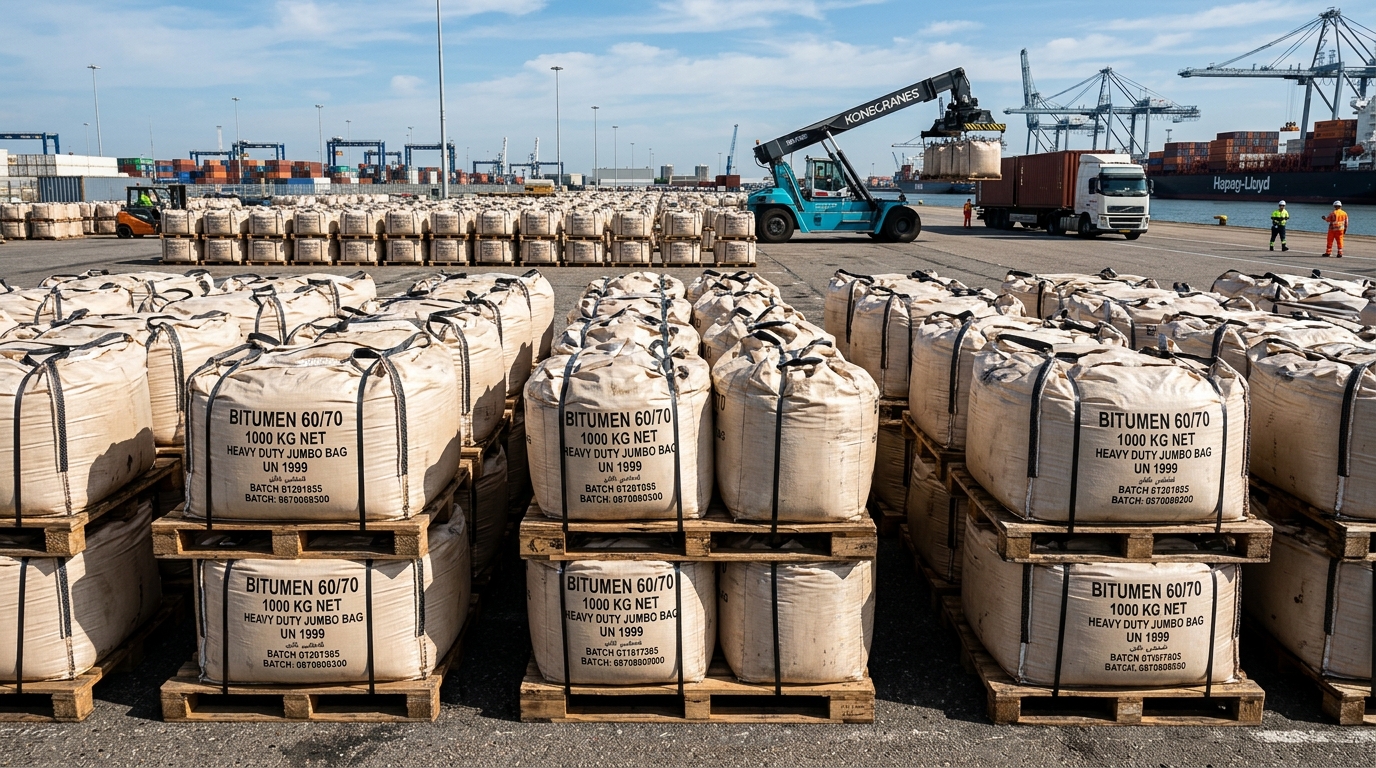 1-Ton Jumbo Bags Poly Bags for Bitumen Storage and Transport